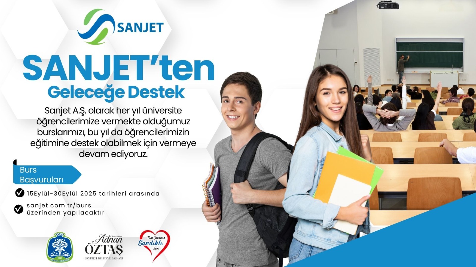 SANJET’ten Geleceğe Destek