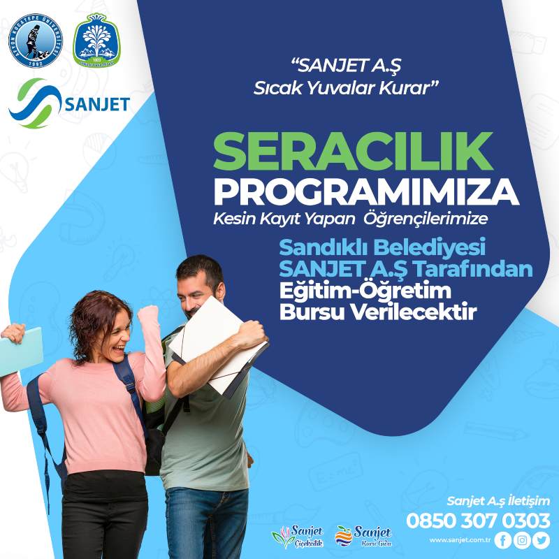 SANJET A.Ş'DEN ÖĞRENCİLERİMİZE BİR DESTEK DAHA