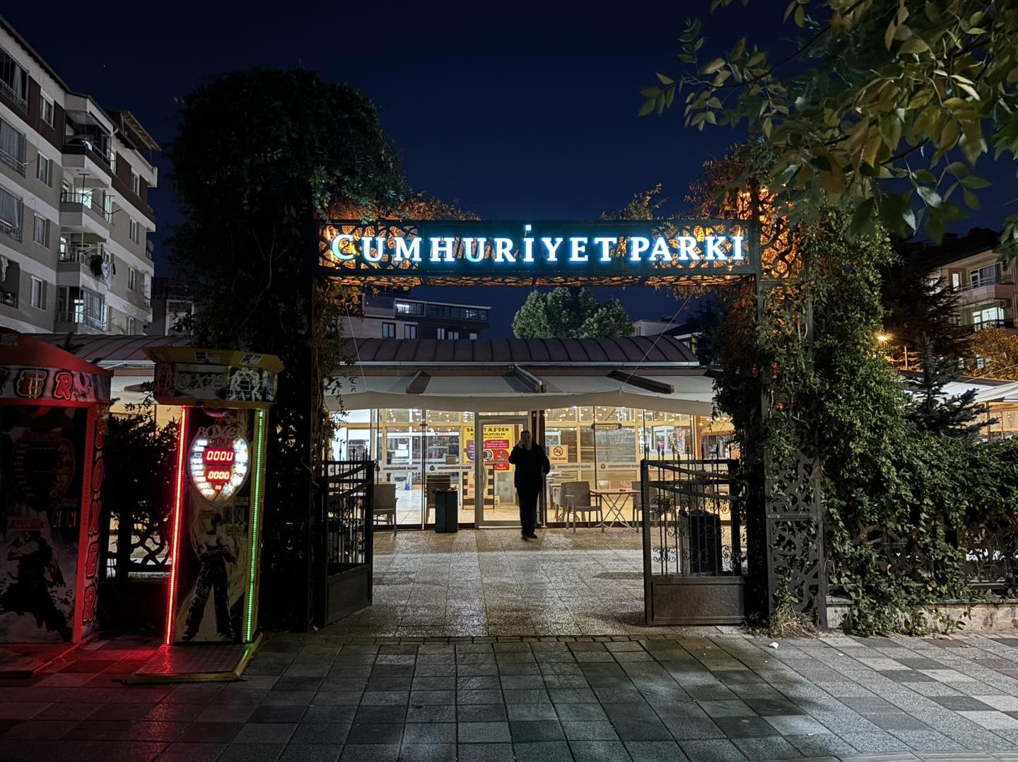 Cumhuriyet Parkında Kontör Satışı Başladı
